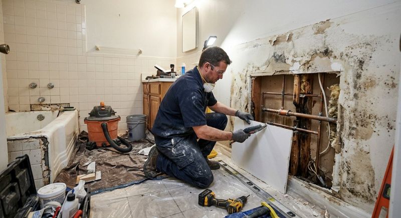 Bathroom Water Damage Repair in Denver, CO
